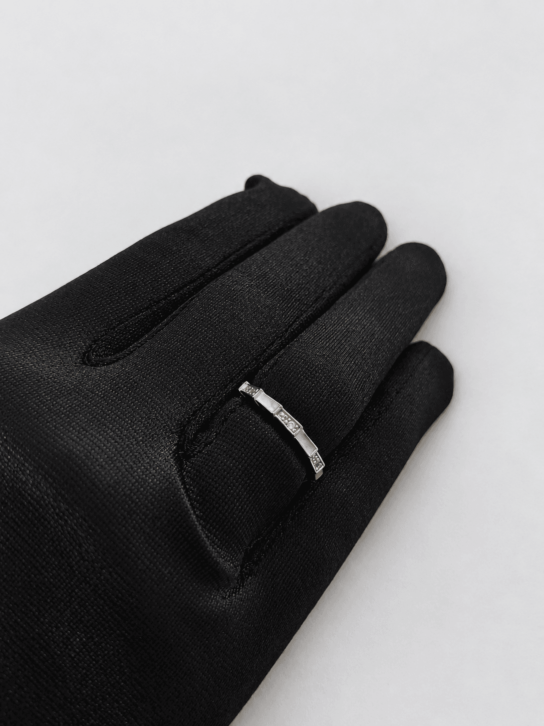 Minimalist Baguette Stacking Band(Adjustable)